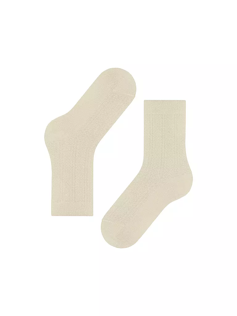 FALKE | Socken NEEDLEPOINT off white | Crema