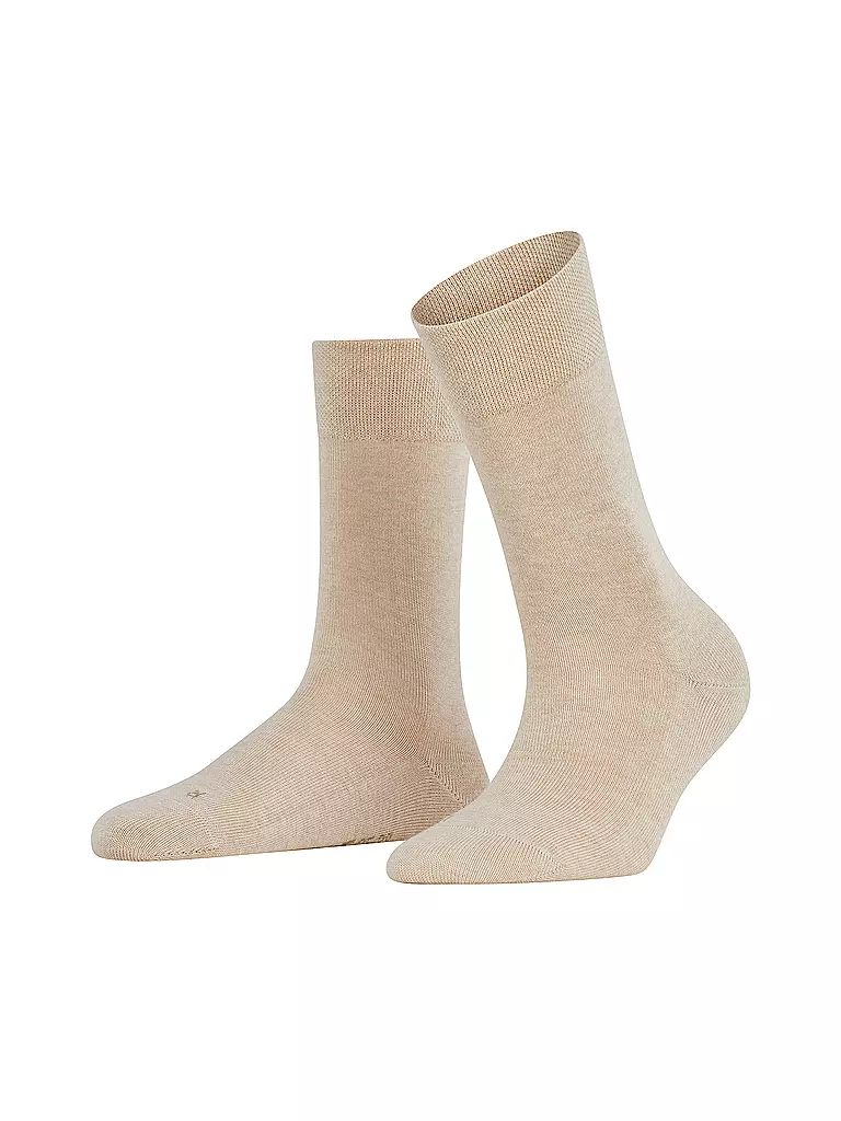 FALKE | Socken SENSITIVE LONDON sand mel. | Camel