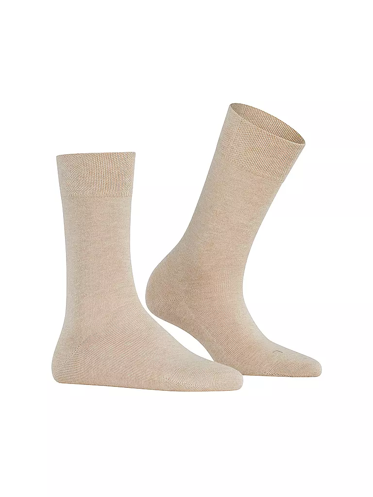 FALKE | Socken SENSITIVE LONDON sand mel. | Camel