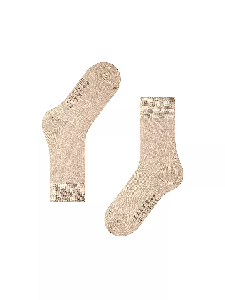 FALKE | Socken SENSITIVE LONDON sand mel. | Camel
