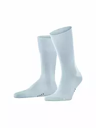 FALKE | Herren-Socken "Tiago" 14662 (denim mel.) | Azul claro