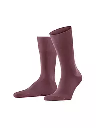 FALKE | Calcetines TIAGO gris ratón | Rojo