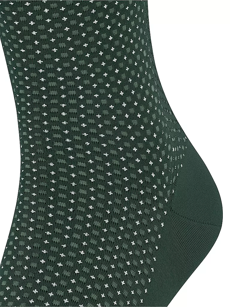 FALKE | Socken UPTOWN TIE hunter green | Verde oscuro