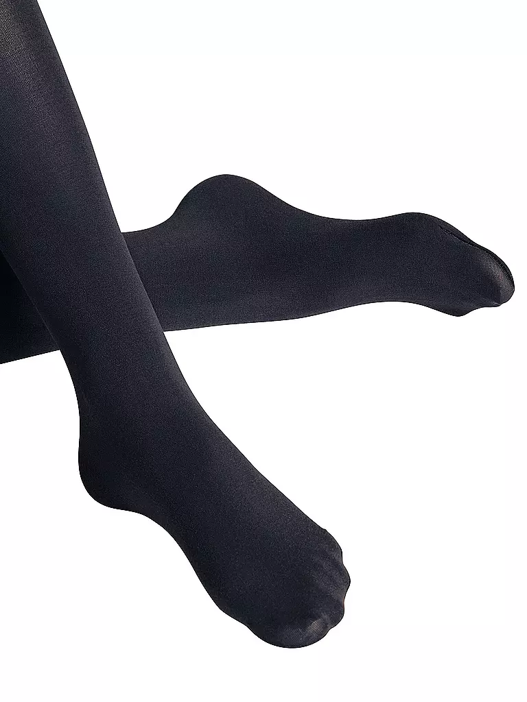 FALKE | Strickstrumpfhose | Azul oscuro