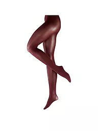 FALKE | Medias „Pure Matt 40150" 50 DEN (6179 marino) | Rojo oscuro
