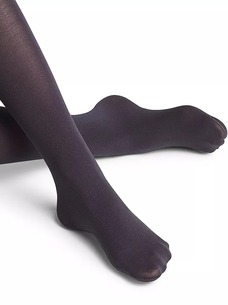 FALKE | Strumpfhose COTTON TOUCH black | Azul