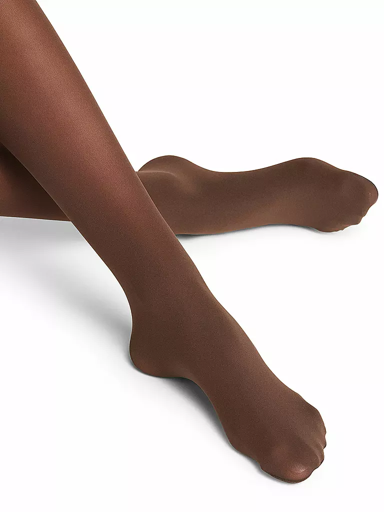 FALKE | Strumpfhose Pure Matt 50 DEN Brenda | Marrón