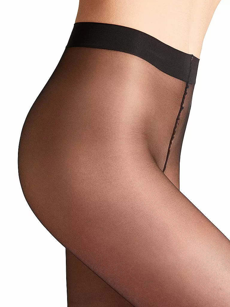 FALKE | Strumpfhose Seidenglatt 15 DEN Black | Negro