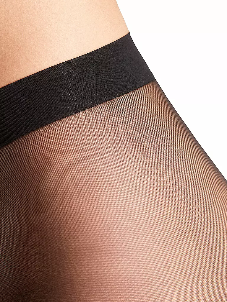 FALKE | Strumpfhose Seidenglatt 15 DEN Black | Negro