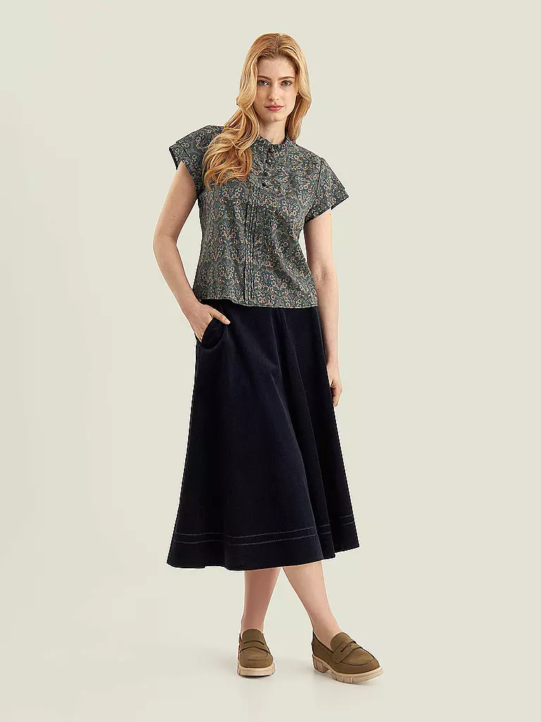 FELI & HANS | Trachtenbluse BABS | Azul oscuro