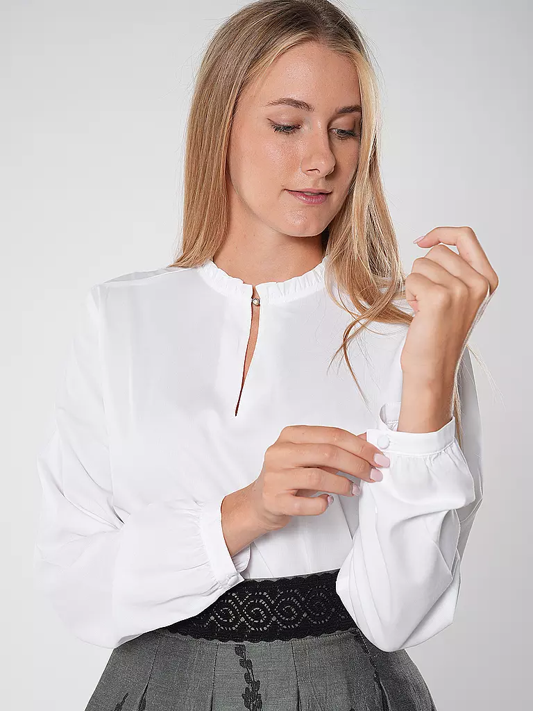 FELI & HANS | Trachtenbluse BAYLEE | Blanco