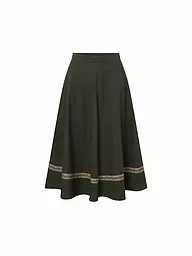 FELI & HANS | Trachtenrock ROSWITA | Verde oscuro