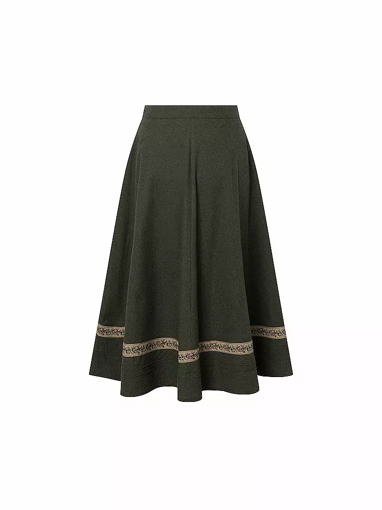 FELI & HANS | Trachtenrock ROSWITA | Verde oscuro