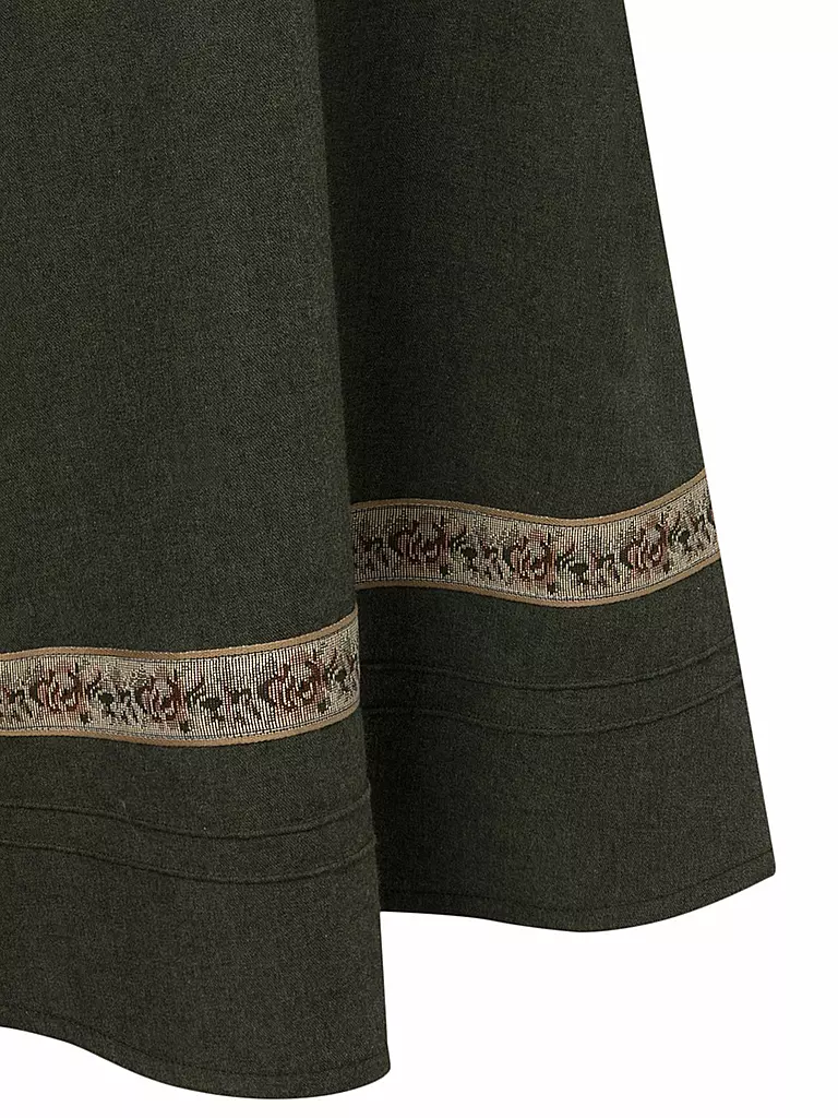 FELI & HANS | Trachtenrock ROSWITA | Verde oscuro