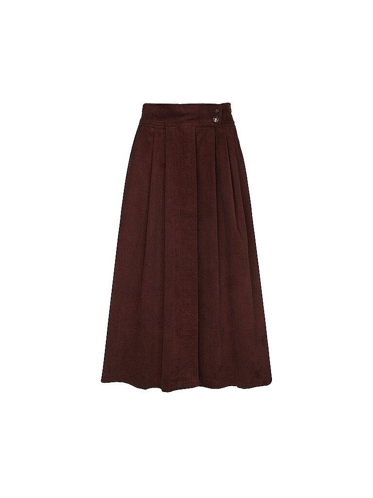 Felicitas Falda tradicional RADA 84cm rojo oscuro