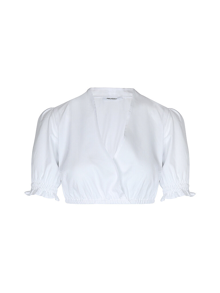 Felicitas Blusa Dirndl blanco