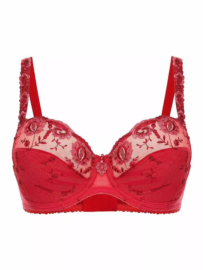 FELINA CONTURELLE | Sujetador con aros Provence rojo tango | Rojo
