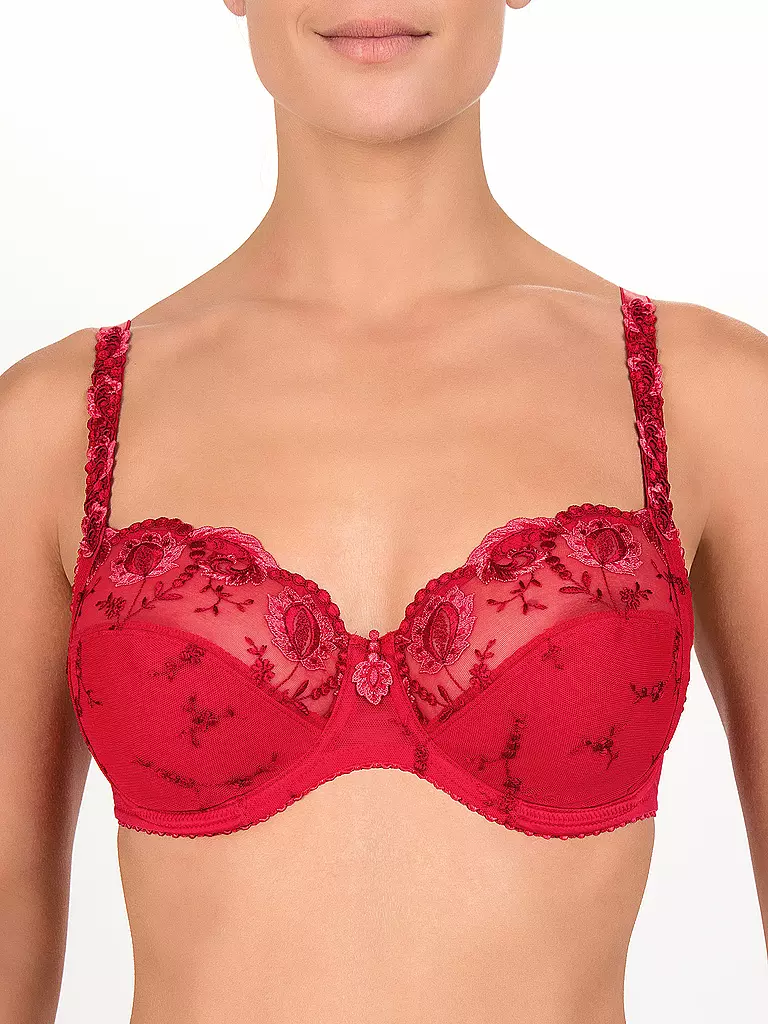 FELINA CONTURELLE | Sujetador con aros Provence rojo tango | Rojo