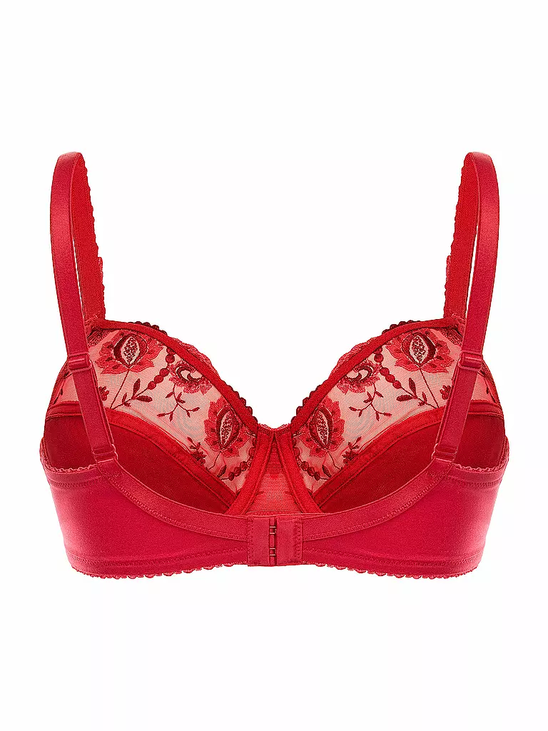 FELINA CONTURELLE | Sujetador con aros Provence rojo tango | 