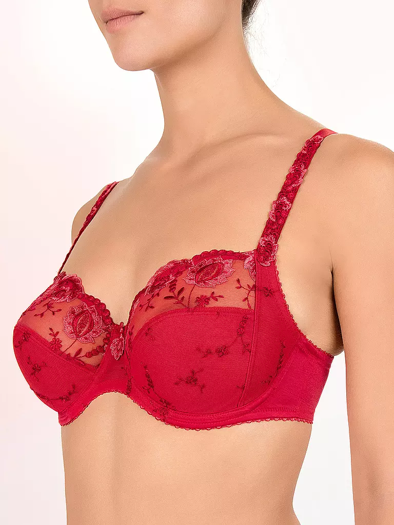 FELINA CONTURELLE | Sujetador con aros Provence rojo tango | 