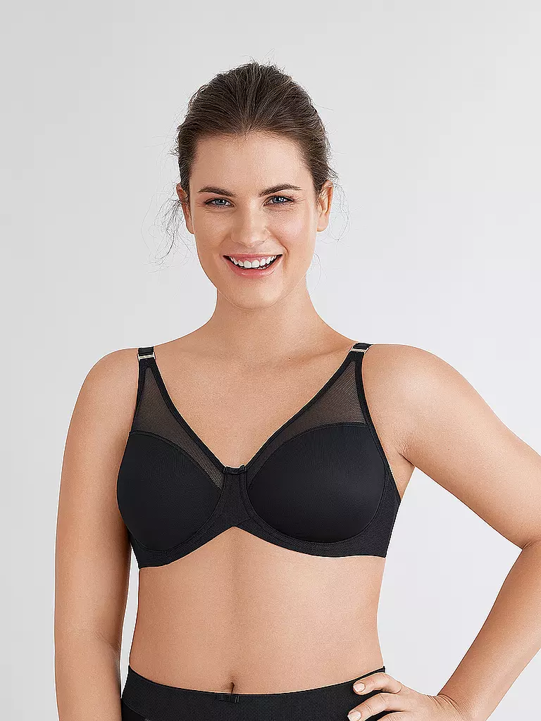 FELINA | Sujetador con aros "Divine Vision" (negro) | Negro