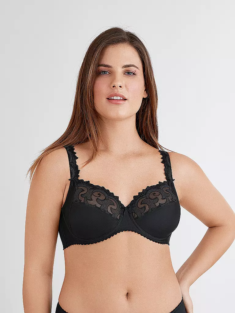 FELINA | Sujetador con aros "Rhapsody" (Negro) |