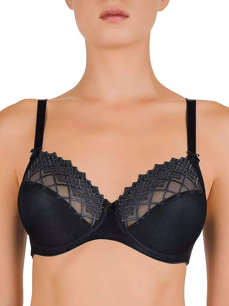 FELINA | Sujetador con aros Joy magic blue | Negro