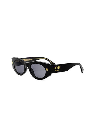 FENDI | Gafas de sol ovaladas negras FENDI Roma