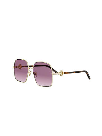 FENDI | Gafas de sol cuadradas doradas FF Diamonds