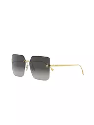 FENDI | Gafas de sol cuadradas doradas FENDI First Crystal | Oro