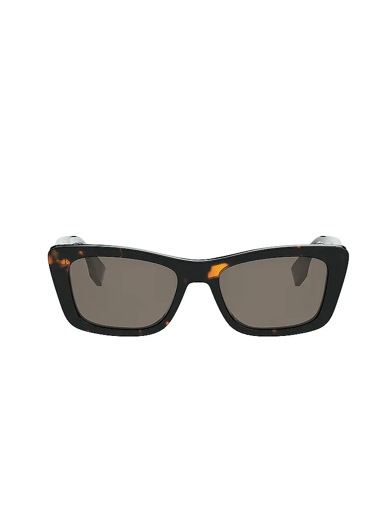 FENDI | Gafas de sol cuadradas FENDI Lettering havana | 