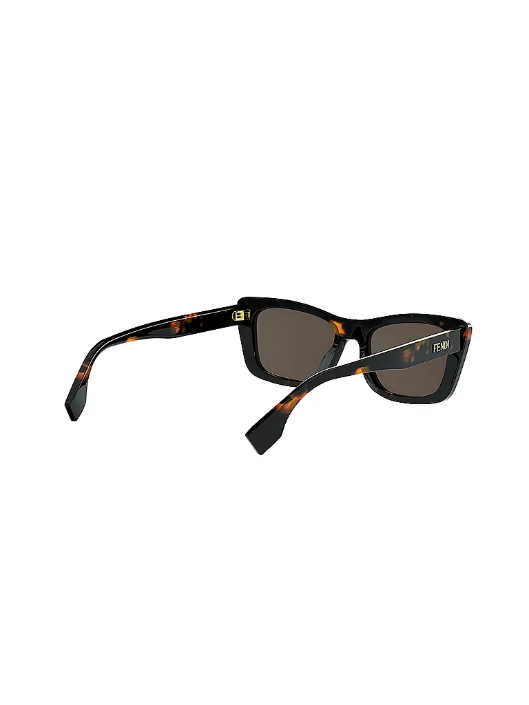 FENDI | Gafas de sol cuadradas FENDI Lettering havana | 