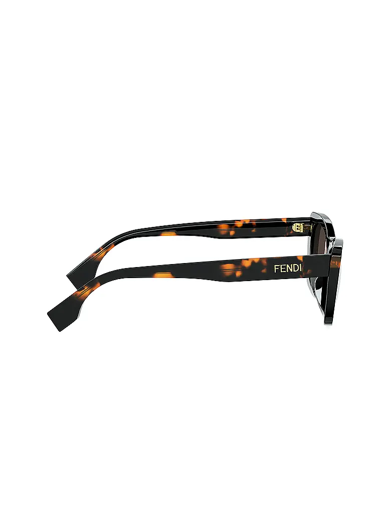 FENDI | Gafas de sol cuadradas FENDI Lettering havana | 