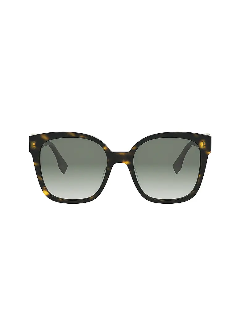 FENDI | Gafas de sol cuadradas FF Diamonds Havana | 