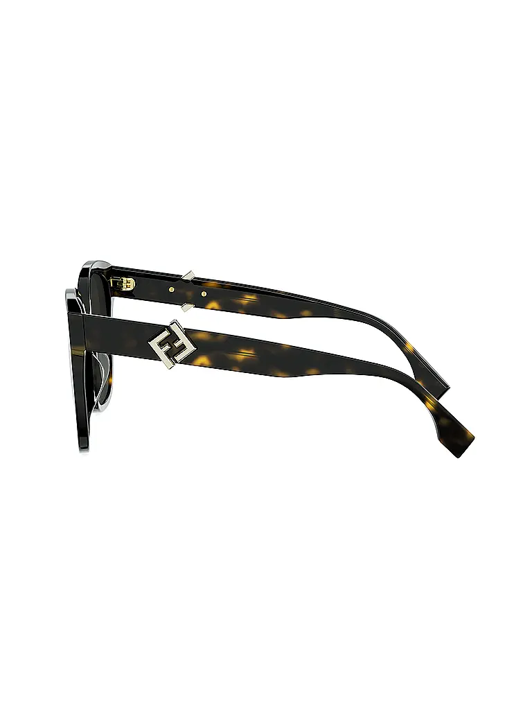 FENDI | Gafas de sol cuadradas FF Diamonds Havana | 