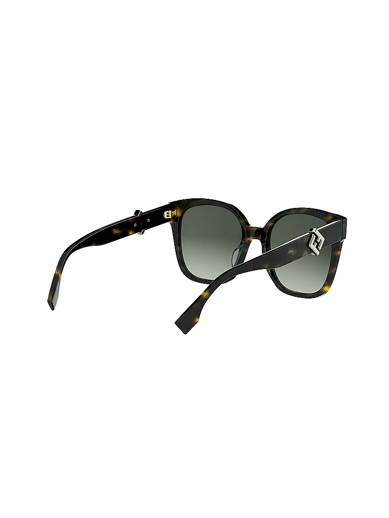 FENDI | Gafas de sol cuadradas FF Diamonds Havana | 