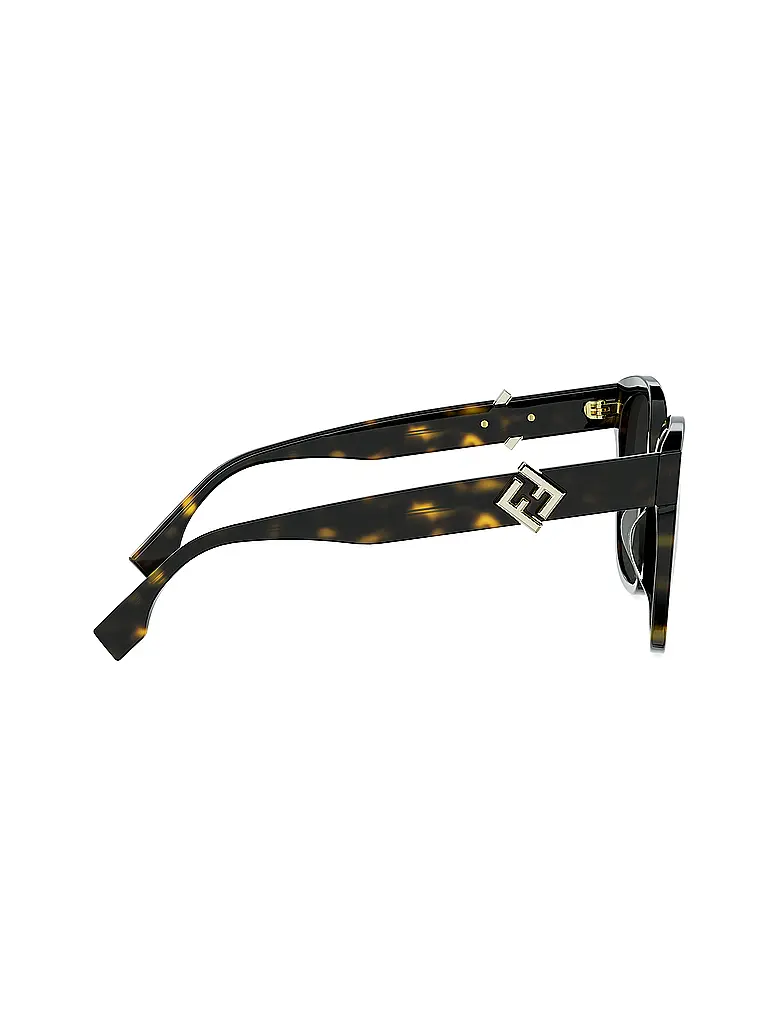 FENDI | Gafas de sol cuadradas FF Diamonds Havana | 