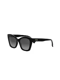 FENDI | Gafas de sol cuadradas negras con letras de FENDI | Negro