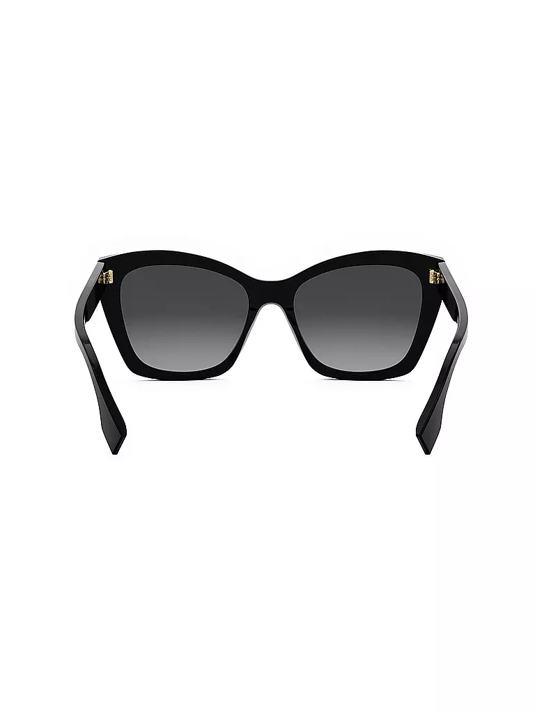 FENDI | Gafas de sol cuadradas negras con letras de FENDI | Negro