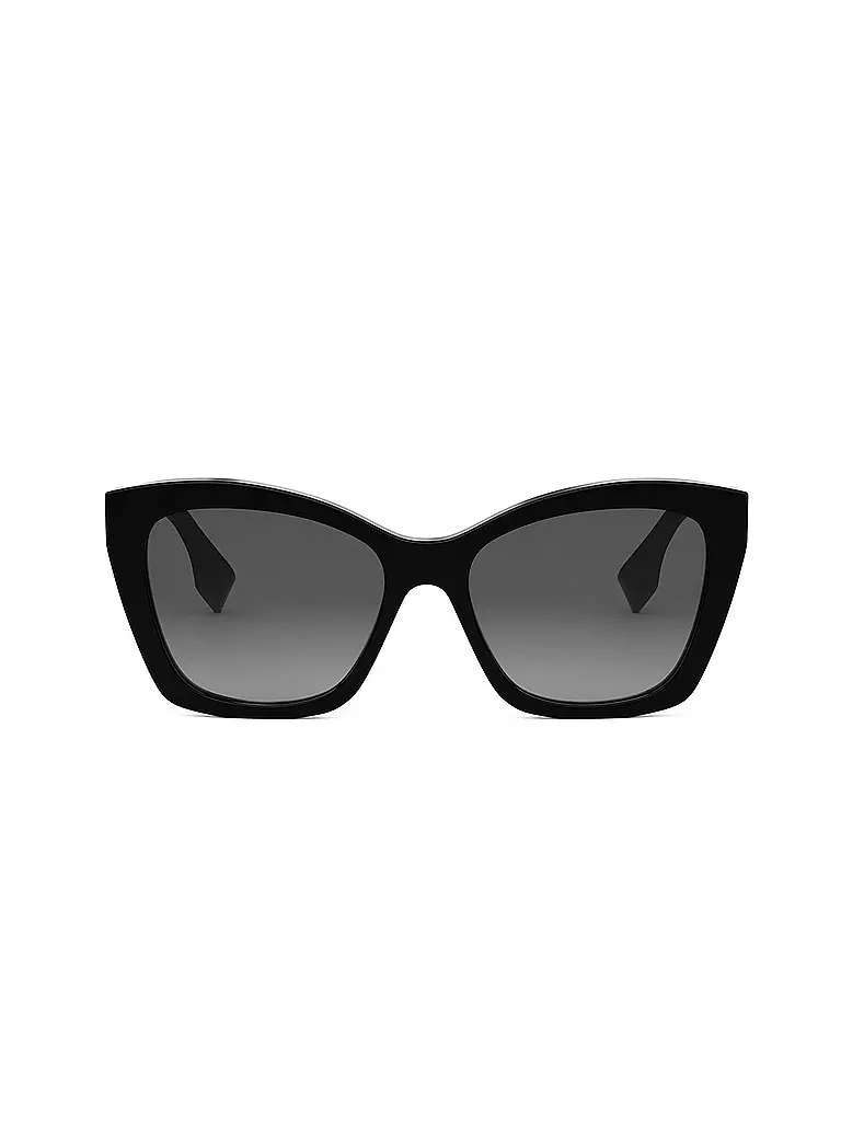 FENDI | Gafas de sol cuadradas negras con letras de FENDI | Negro