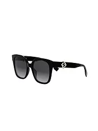 FENDI | Gafas de sol cuadradas FF Diamonds Havana | Negro