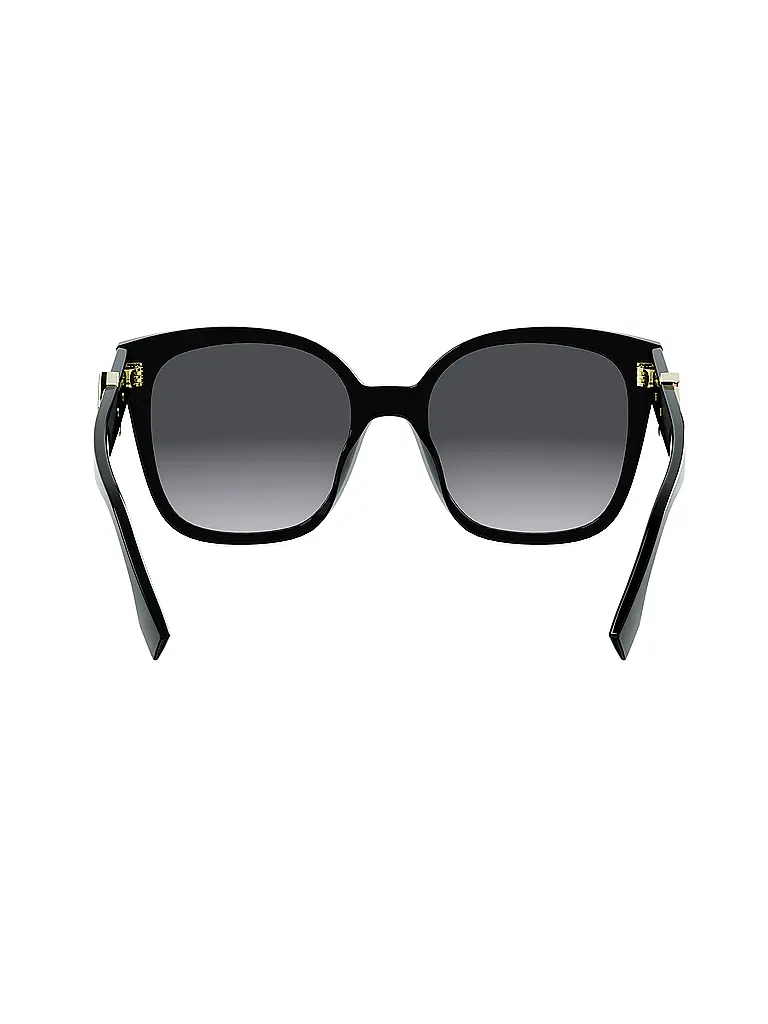 FENDI | Gafas de sol cuadradas negras FF Diamonds | 