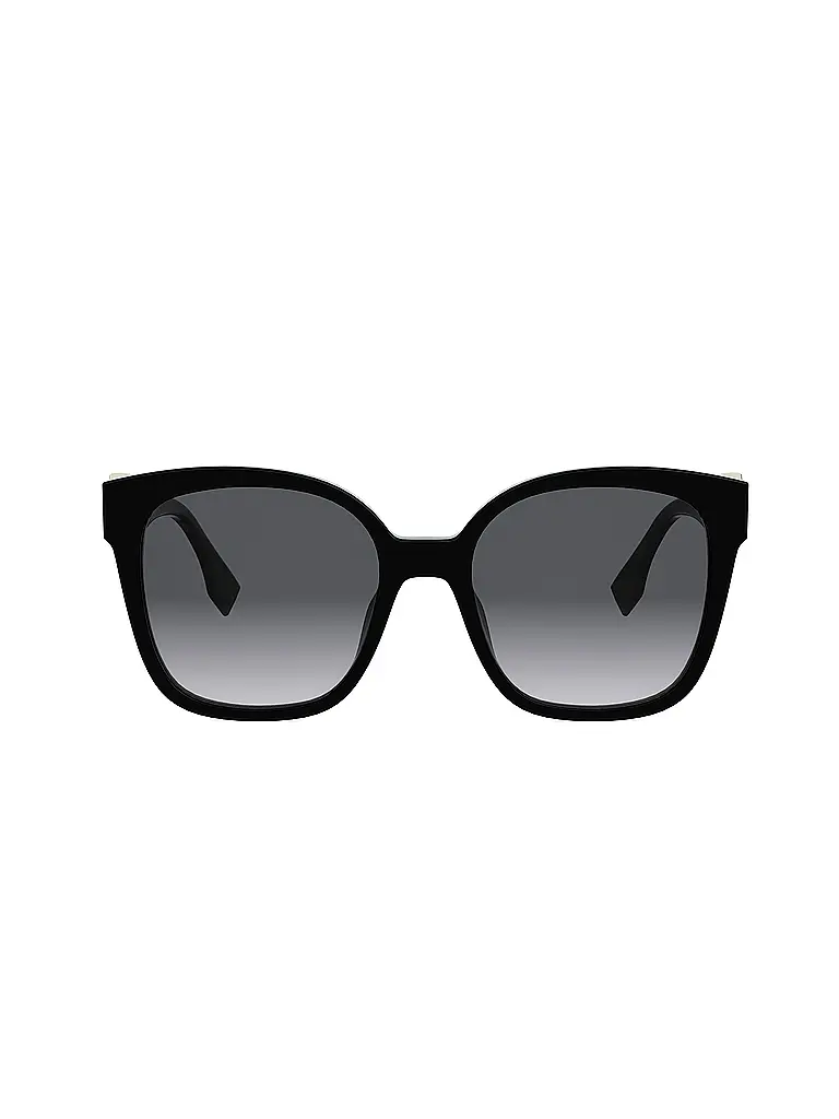 FENDI | Gafas de sol cuadradas negras FF Diamonds | 