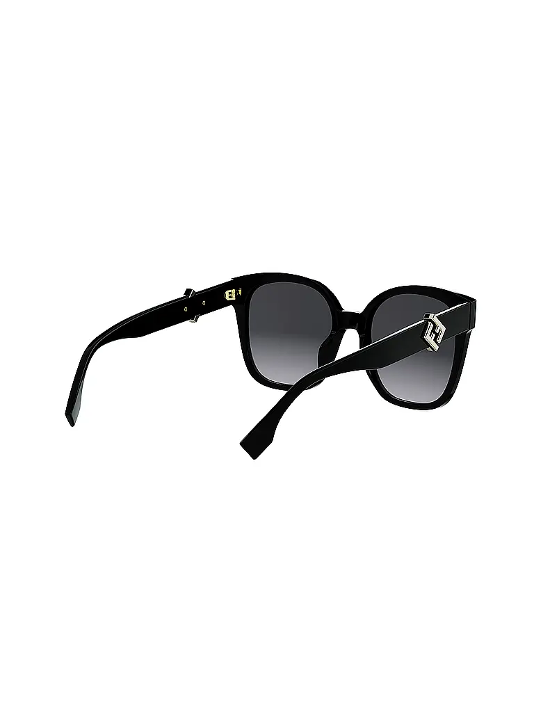 FENDI | Gafas de sol cuadradas negras FF Diamonds | 
