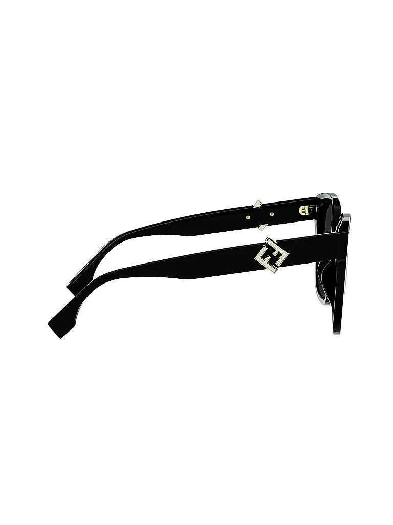 FENDI | Gafas de sol cuadradas negras FF Diamonds | 