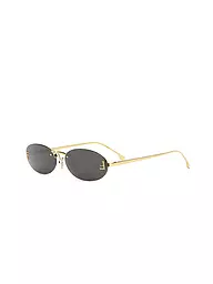FENDI | Gafas de sol ovaladas doradas FENDI First Crystal | Oro
