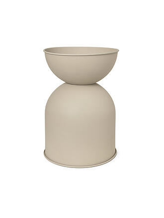 FERM LIVING | Maceta - Maceta Hourglass Mediana Beige