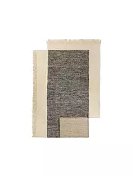 FERM LIVING | Alfombra COUNTER RUG 200x300 Charcoal Off-white | Multicolor