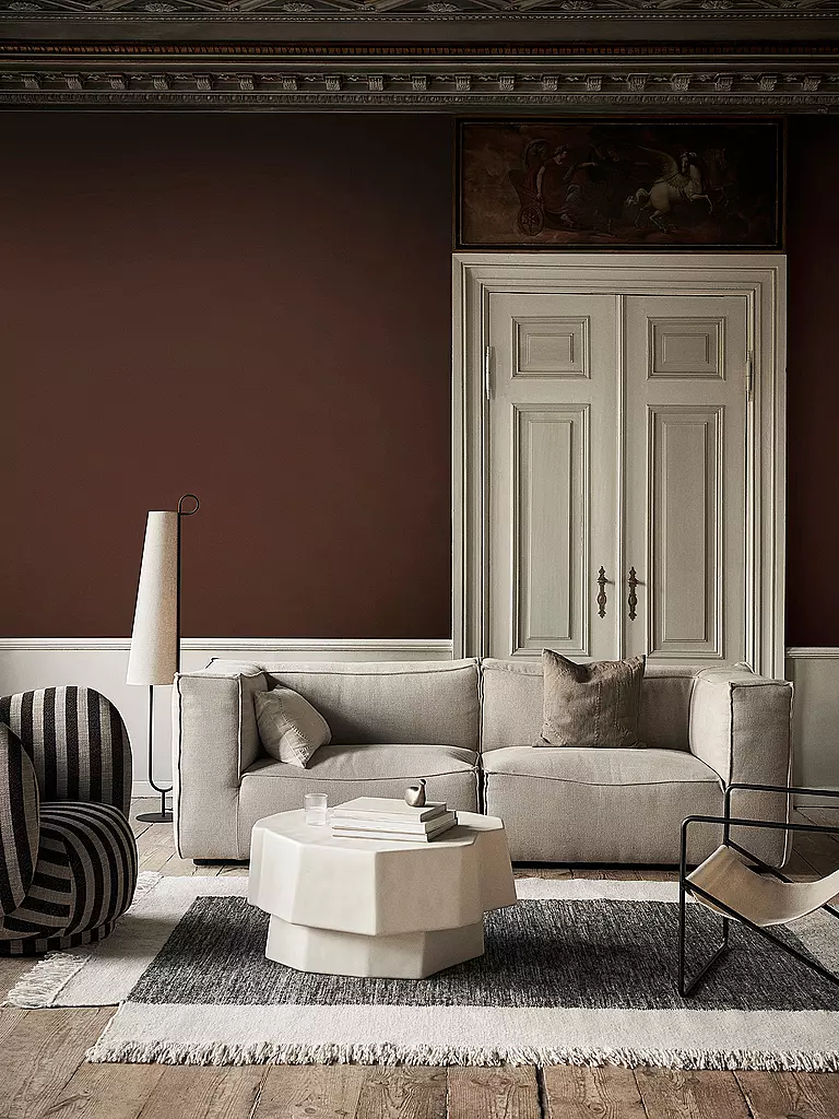 FERM LIVING | Alfombra COUNTER RUG 200x300 Charcoal Off-white | Multicolor