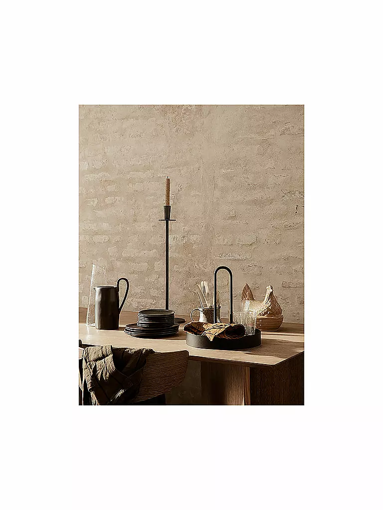 FERM LIVING | Bandeja Grib Tray | Negro